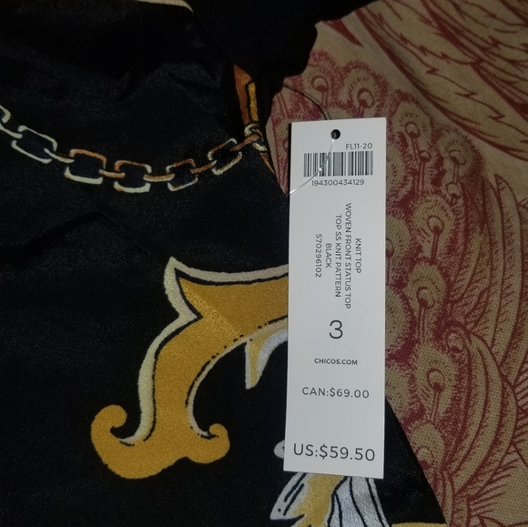 Plus size blouse - Picture 3 of 4